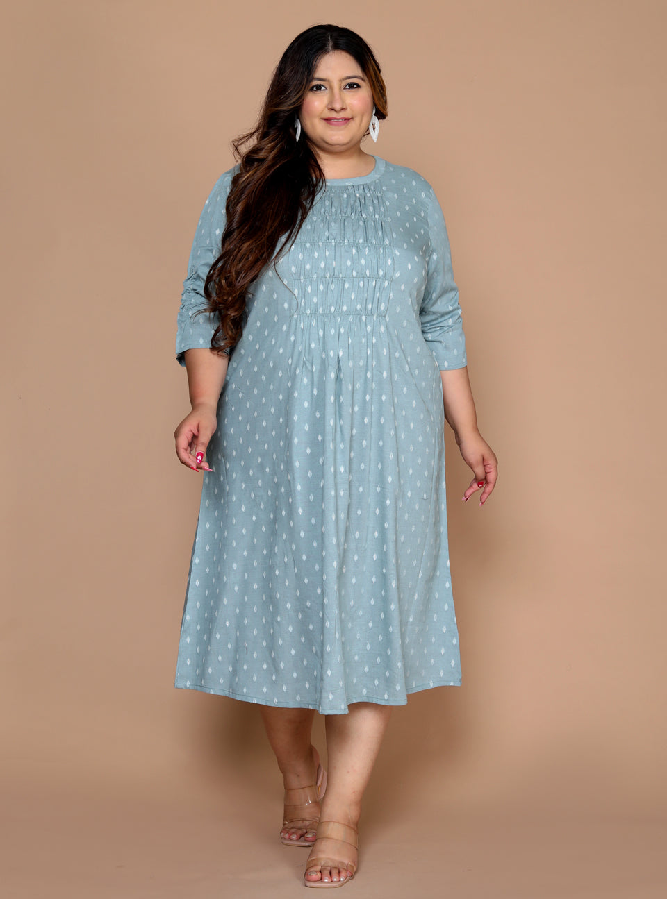 Women Nighty ( Aqua Blue )