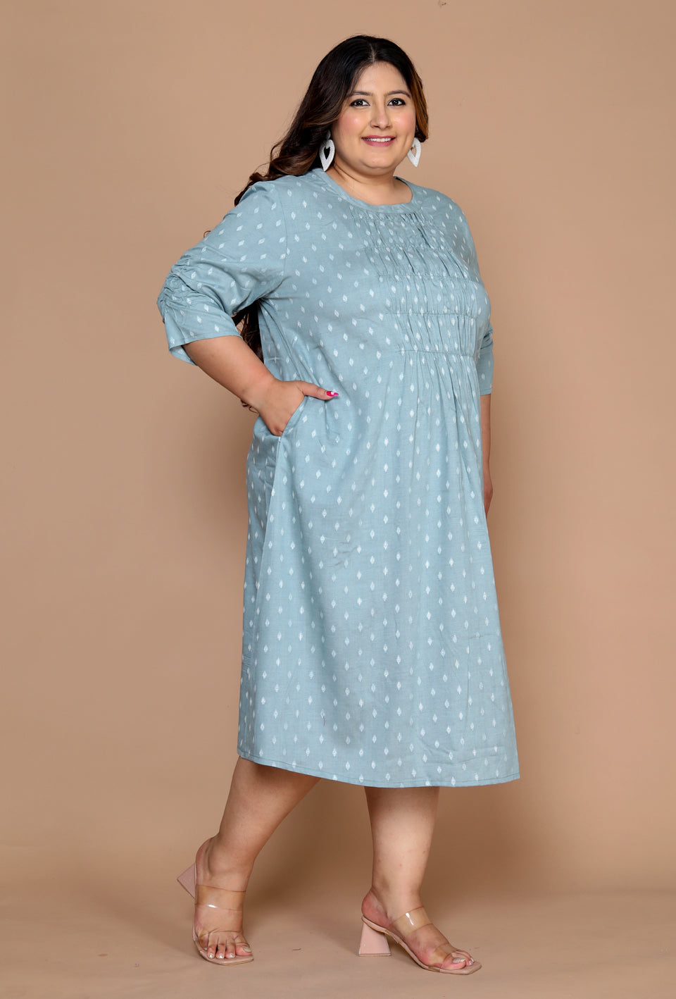 Women Nighty ( Aqua Blue )