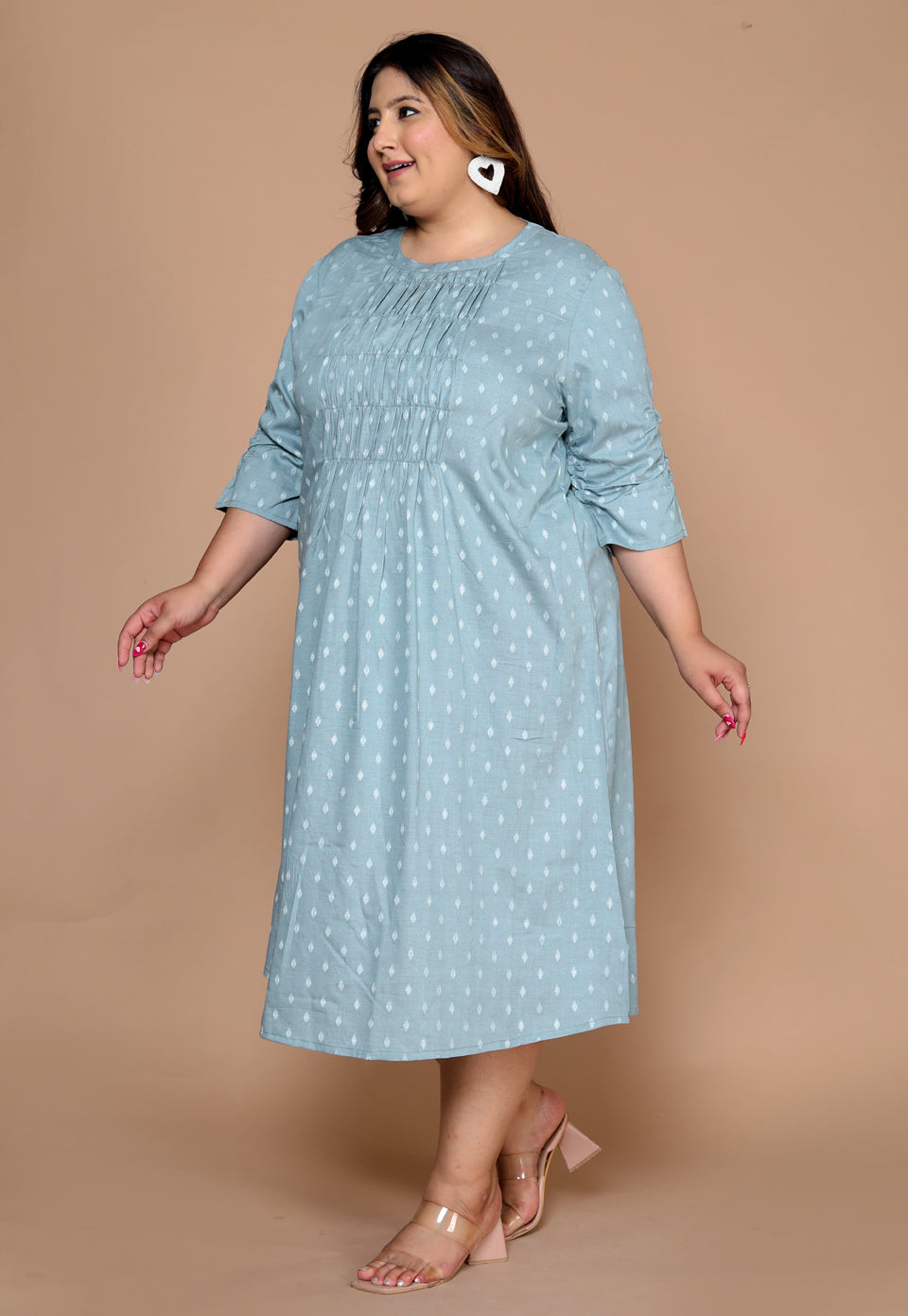 Women Nighty ( Aqua Blue )