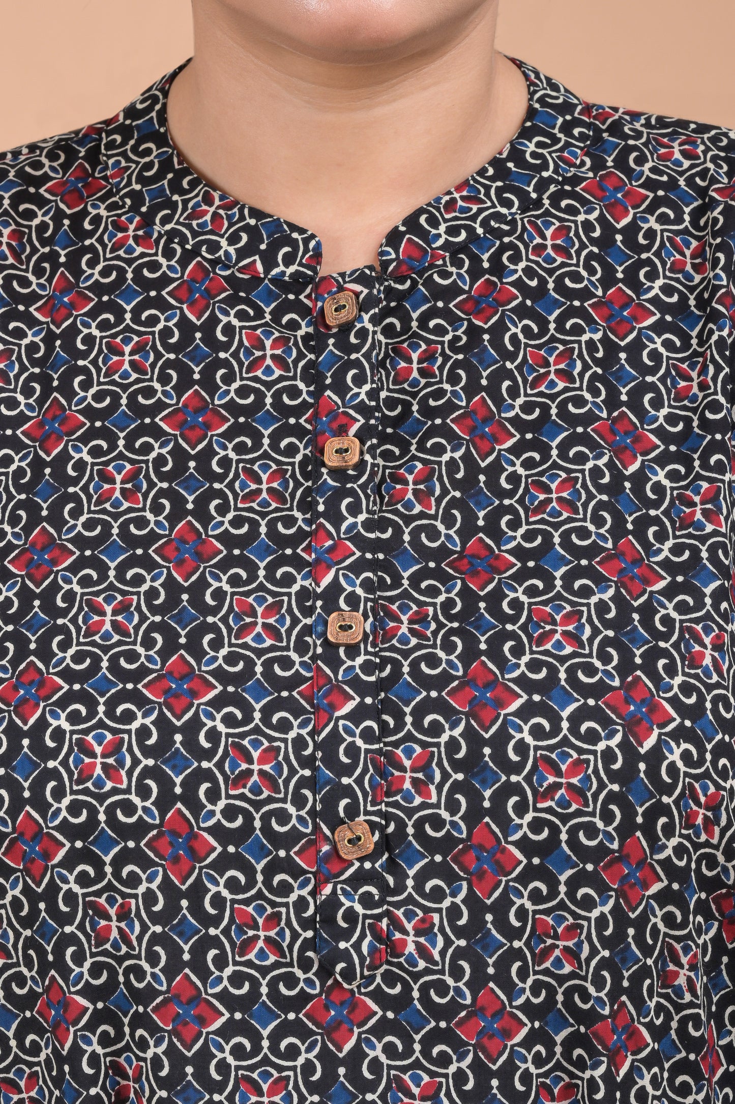 Women Top Kurta ( Black )