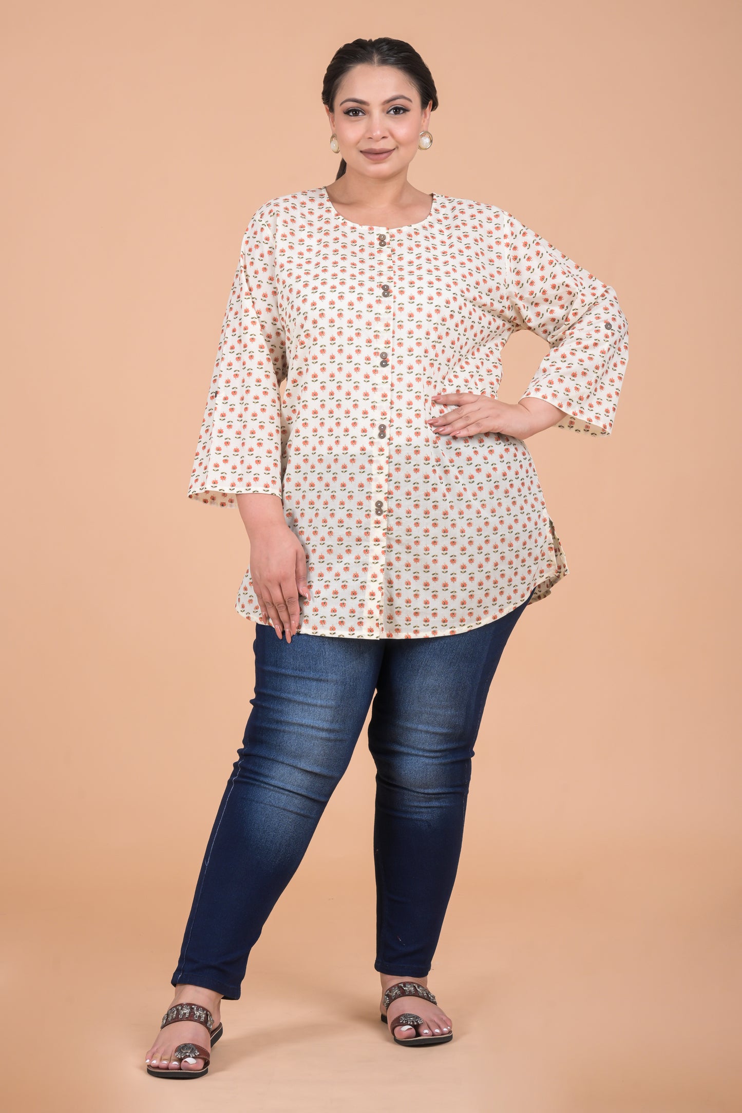 offwhite top kurta