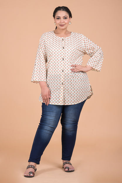 offwhite top kurta